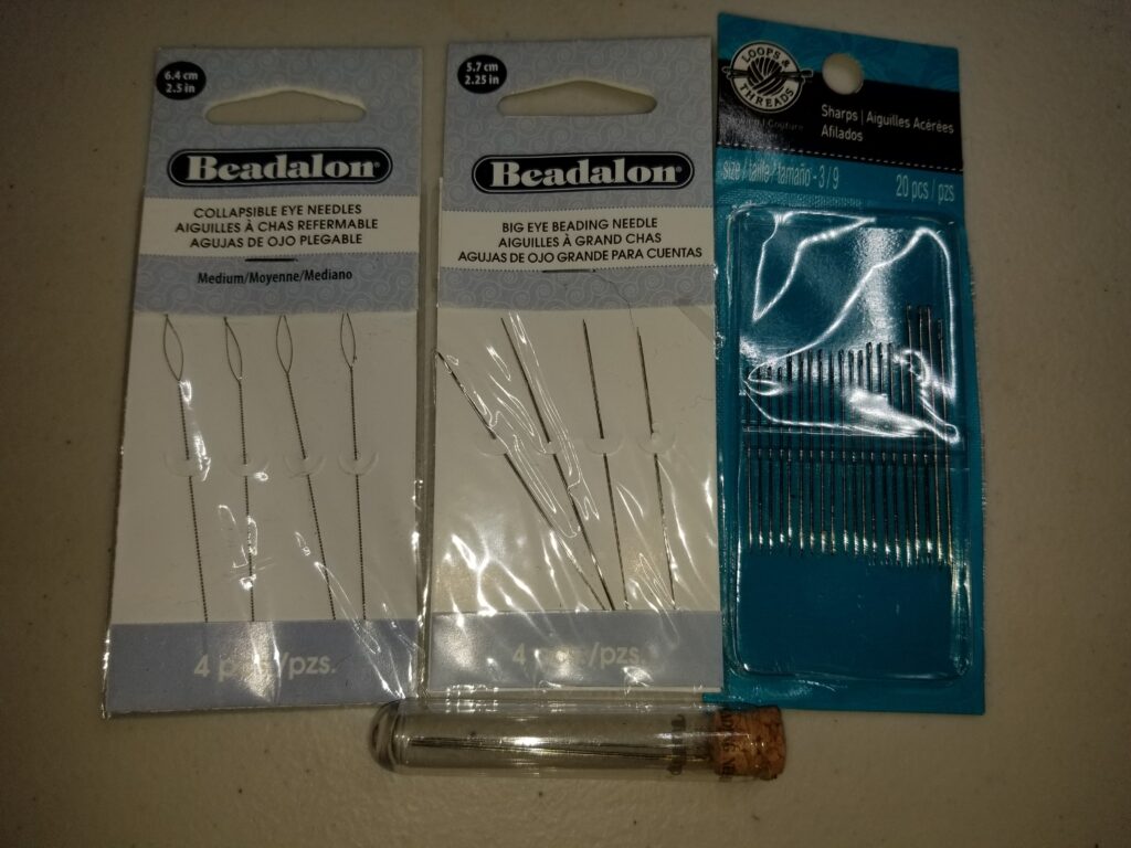 Needles, Beading